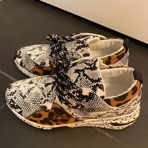 Animal print shoes